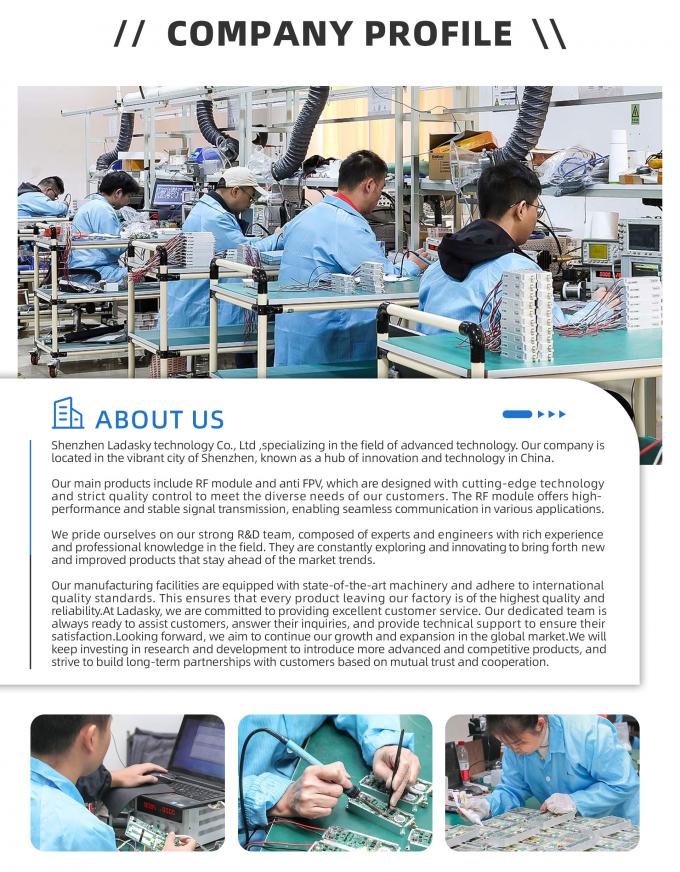 100MHzâ6GHz Portable Drone Detection & GNSS Spoofing GPS L1 / GLONASS L1 / BDS B1 Suitcase System 5