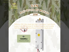 1000mhz 20W 1Ghz Autel Anti Fpv C-Uas Mavic 3 안티 드론 시스템 GaN 반 모듈 RF 모듈 산업 전력 변환 애플리케이션을 위한 강력하고 내구성 있는 GaN 모듈