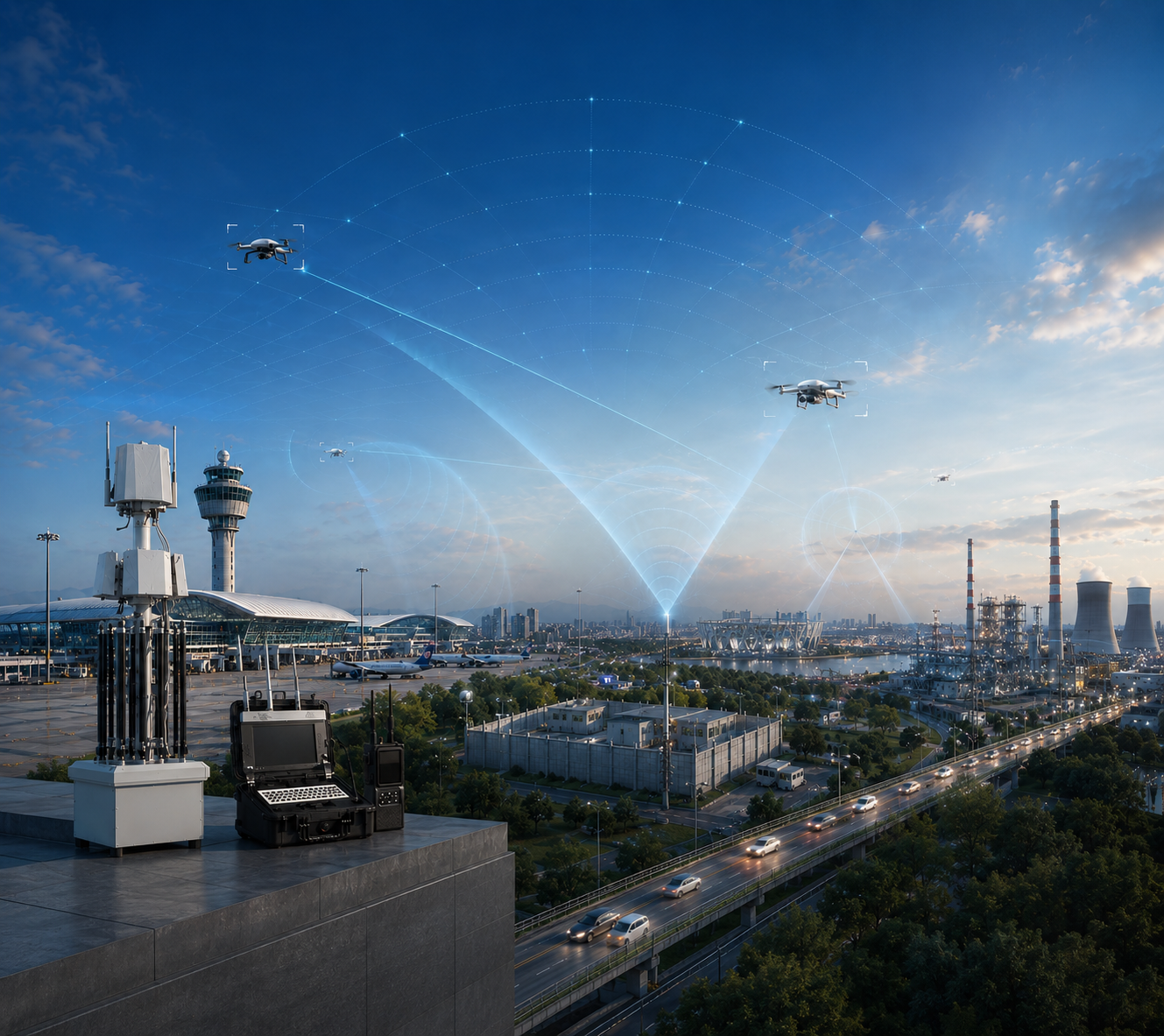 최신 회사 사례 Industrial Park Drone Monitoring — Illustrative Application Scenario