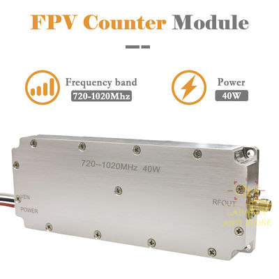 주문 40W 안티 드론 로라 모듈 720-1020MHz 온라인 제조