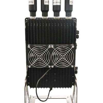 주문 4 대역 신호 억제 시스템 450-1500MHz 드론 방어용 50W / 대역 온라인 제조
