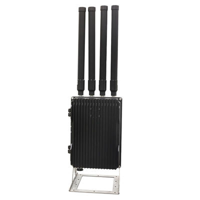 주문 알루미늄 장치 FPV 방지 장치 카운터 FPV 신호 억제 시스템 200W 온라인 제조