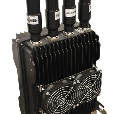 주문 4 밴드 FPV 킬러 항 fpv 100-1200mhz 50Watt 항 드론 시스템 항 드론 방해기 온라인 제조