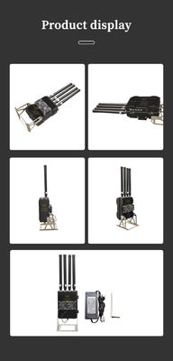 150W Portable Counter FPV System With High Gain Antenna And Cooling Solution