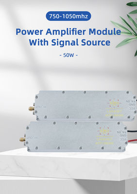 주문 750-1050MHz 50W GaN 모듈 안티 드론 안티 Fpv 안티 DJI 안티 오텔 Fpv 억제기 700-1000MHz RF 모듈 온라인 제조