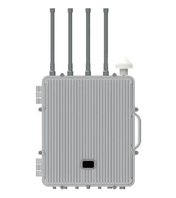 주문 정지 1-8km DJI 드론 탐지 100MHz-6GHz 360° 항공권 커버리지 UAV 보안 및 보호 탐지 고정 탐지 삼각기 온라인 제조