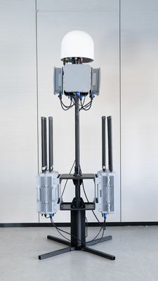 주문 70MHz-6GHz 고정형 드론 탐지 및 재밍 장치, 10km 범위 온라인 제조