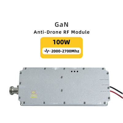 주문 2000-2700MHz 100W 광대역 GaN FPV 안티 드론 시스템 C-Uas Mavic 3 Autel Fpv Ua 폴란드 RF 모듈 온라인 제조