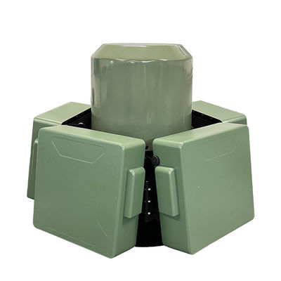 주문 차량에 장착된 드론 탐지 및 방해 장비 3 컨버터블 사용 3km 장거리 방해 FPV 비디오 전송 감지 및 캡처 온라인 제조