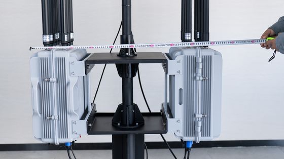 주문 전체 대역 70MHz-6GHz 고정 드론 탐지 및 방해 장치 1N 슈퍼 간섭 10km 탐지 및 3km 방해 거리가 온라인 제조
