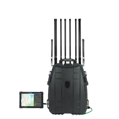 주문 드론 탐지 백팩 200-1020 MHz 2.37-2.52 GHz 5.1-5.2 GHz 5.72-5.88 GHz 주파수 및 전력 맞춤 설정 온라인 제조