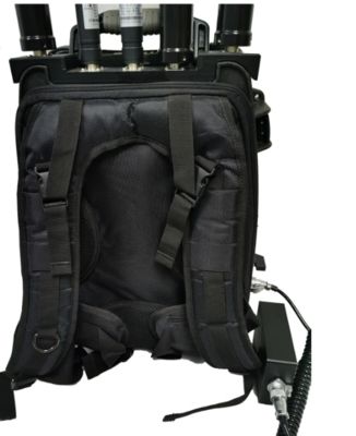 8-Band Backpack Drone Jammer 500-1500m Range 50W Output