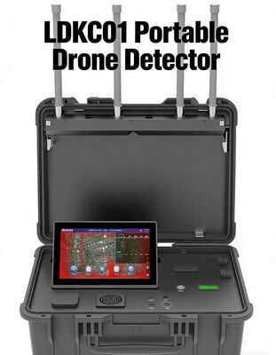 Portable Drone Detector with 10km Long-Range Detection, Full-Band Coverage & Location Tracking, and Real-Time Alerts for UAV Defense