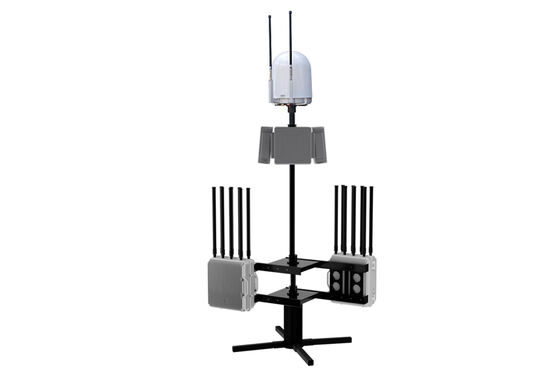 주문 70MHz 6GHz 고정 360° 안티 드론 시스템 통합 탐지 및 장애를 위한 포괄적인 방어 온라인 제조