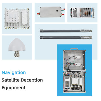 주문 드론 스푸퍼 5~20KM 다중 시스템 GNSS 기만 솔루션, 전문 드론 제어를 위한 UAV 강제 착륙 온라인 제조
