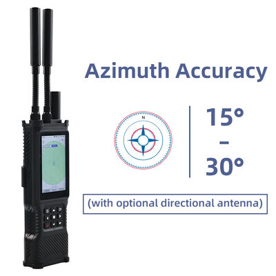 주문 휴대용 드론 탐지기, 실시간 진동 및 소리 알림, 간편한 한 손 조작 및 휴대성, 드론 탐지, 웨어러블용 안티 드론 시스템 온라인 제조