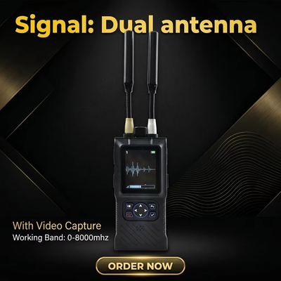 주문 0-8000mhz 휴대용 드론 탐지기 무인 드론을 탐지하기 위한 휴대용 장치 온라인 제조
