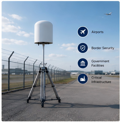 주문 정지형 드론 탐지기 LDSK-D01 UAV 위치 탐지장비 온라인 제조