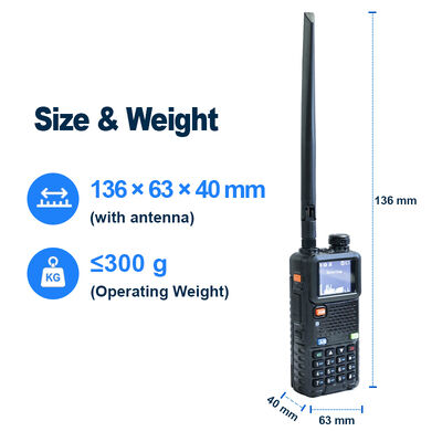 주문 경량 300-6200MHz 1.5KM 휴대용 UAV 탐지기 LDKW06 | 휴대용 감지 장비 온라인 제조