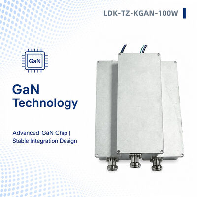 구입하다 고출력 100W 안티 드론용 GaN 증폭기 모듈 100-400/400-700/700-1020MHz RF 증폭기 LoRa 모듈 통합 지원 온라인 제조