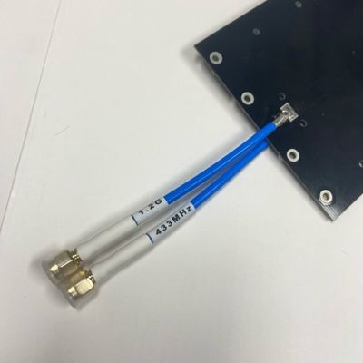 120mm Long SMA-J Counter Drone PCB Antenna With Lead Out RG141 Cable