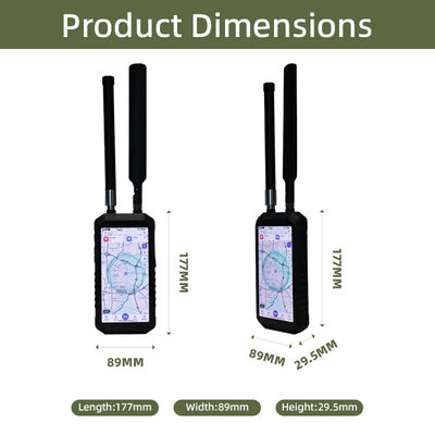 Handheld Drone Detection and Positioning with Location 3km Long Distance Waterproof