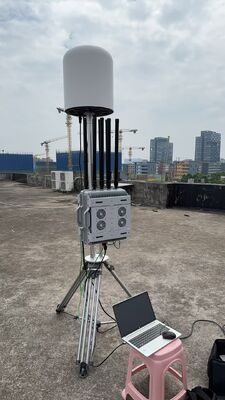 Fixed Drone Detection System with 10km Detection Distance and 360° Drone Intrusion Monitoring Including Black & White List