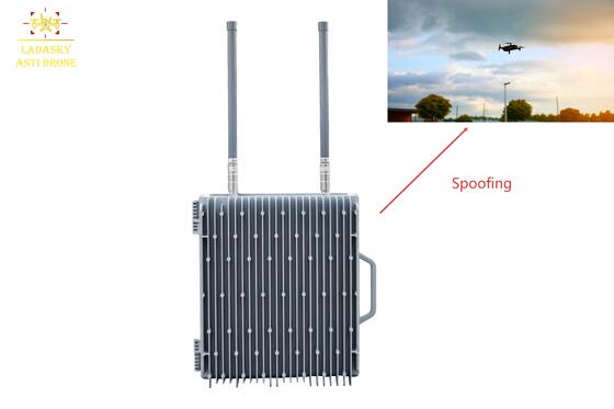 Drone Spoofer 5~20KM Multi-System GNSS Deception Solution Causing UAV Forced Landing for Professional Drone Control